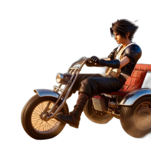 car, jacket, weapon, concept art, 3d render, photorealistic, young, man transparent PNG cut-out