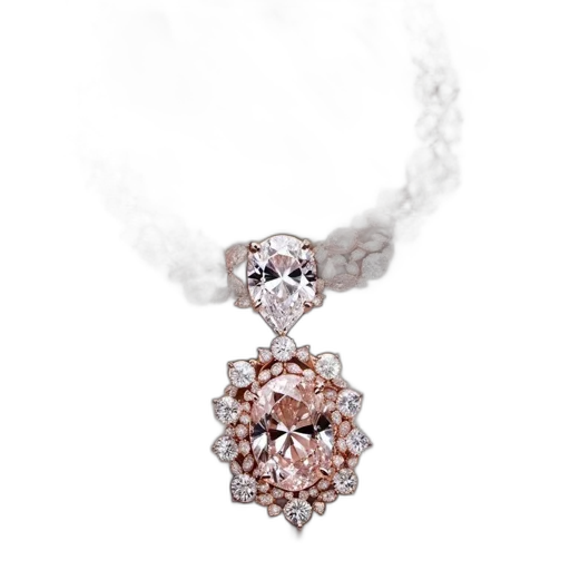 jewelry, crown, luxurious, necklace, large, oval-shaped, diamond, pendant transparent PNG cut-out