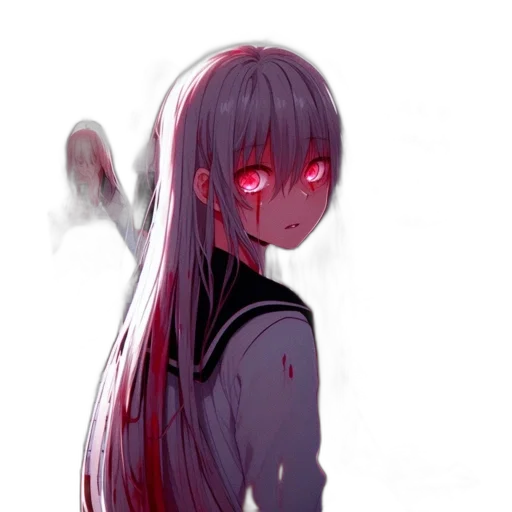 mask, face, creature, staff, anime, pixel art, concept art, cyberpunk transparent PNG cut-out