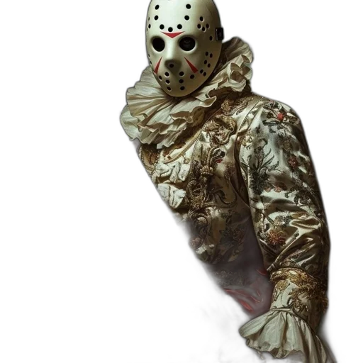 mask, creature, animal, face, concept art, 3d render, photorealistic, figure transparent PNG cut-out