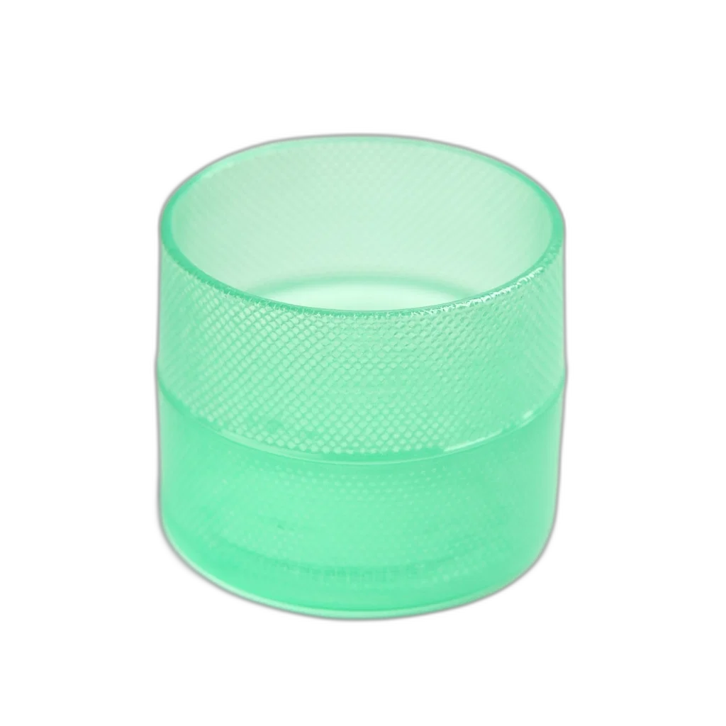 jewelry, bottle, crown, hat, 3d render, green, pastel, close-up transparent PNG cut-out
