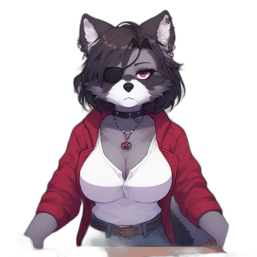 staff, jacket, dress, jewelry, concept art, watercolor, anime, pixel art transparent PNG cut-out