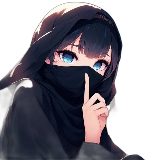 mask, face, jacket, weapon, anime, photorealistic, pixel art, cyberpunk transparent PNG cut-out