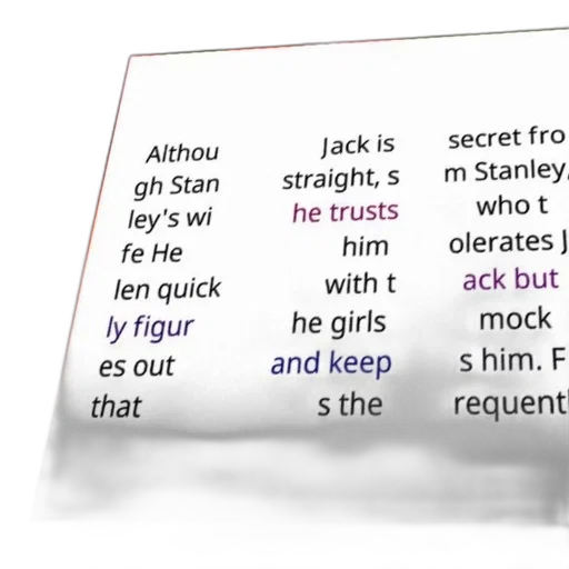 text, white, blurred, background, reads, althou, stan, ley transparent PNG cut-out