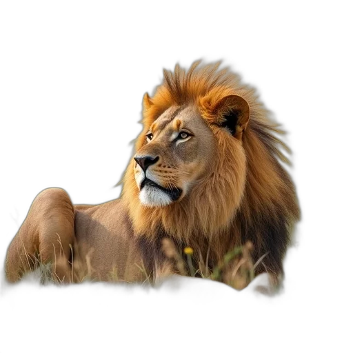 animal, crown, staff, creature transparent PNG cut-out
