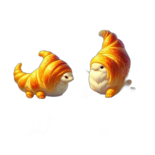 animal, creature, jewelry, hair, 3d render, concept art, photorealistic, fantasy art transparent PNG cut-out