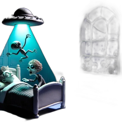 furniture, concept art, 3d render, fantasy art, photorealistic, outer space, underwater, neon lights transparent PNG cut-out