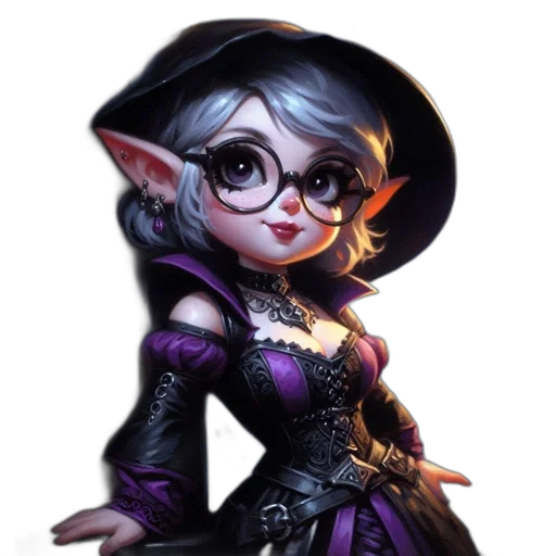 staff, dress, face, fantasy art, concept art, pixel art, 3d render, dark transparent PNG cut-out