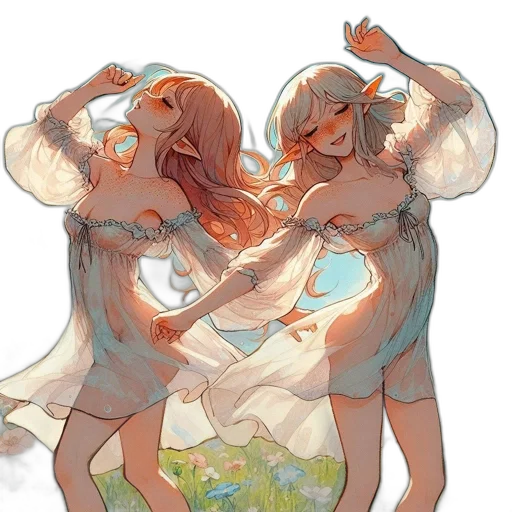 dress, concept art, fantasy art, pixel art, watercolor, underwater, fire, outer space transparent PNG cut-out