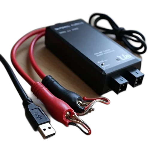 robot, 3d render, 12v, lipo, battery, balance, charger, 10amp transparent PNG cut-out