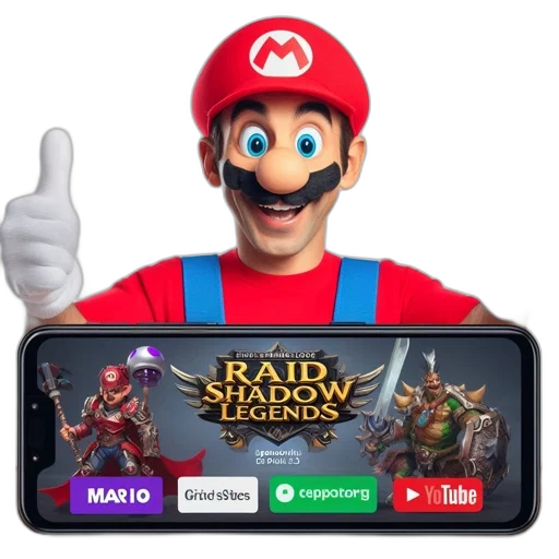 concept art, image, mario, nintendo, gives, thumbs, next, his transparent PNG cut-out