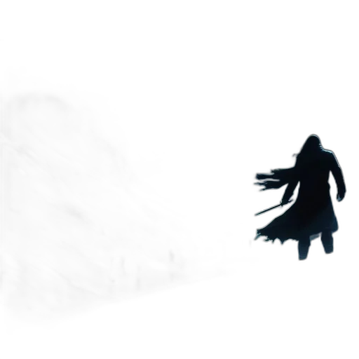 creature, hair, sword, dragon, concept art, fantasy art, comic book art, pixel art transparent PNG cut-out