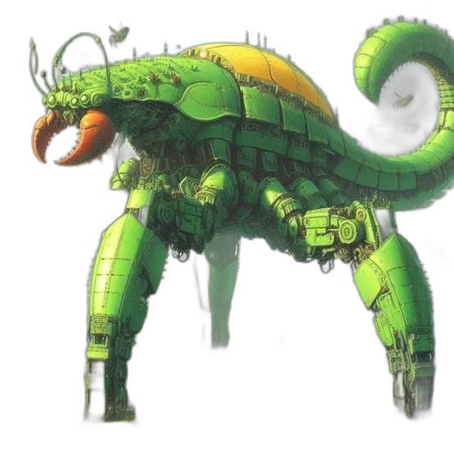 dragon, creature, animal, weapon, concept art, 3d render, fantasy art, pixel art transparent PNG cut-out