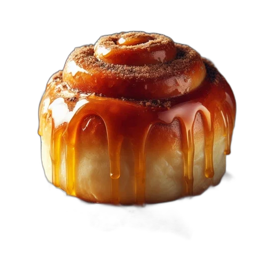 food, crown, photorealistic, image, displays, scrumptious, cinnamon-layered, pastry transparent PNG cut-out