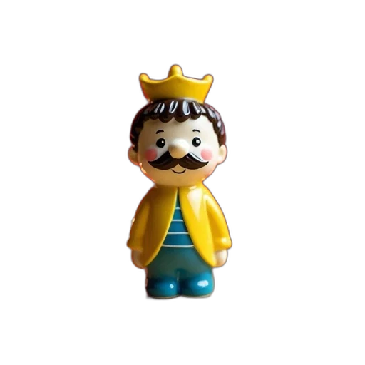 crown, staff, 3d render, concept art, cartoon, photorealistic, small, colorful transparent PNG cut-out