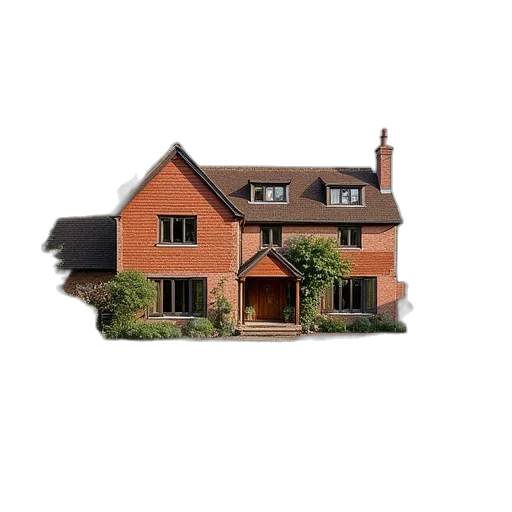 building, 3d render, photorealistic, bedroom transparent PNG cut-out