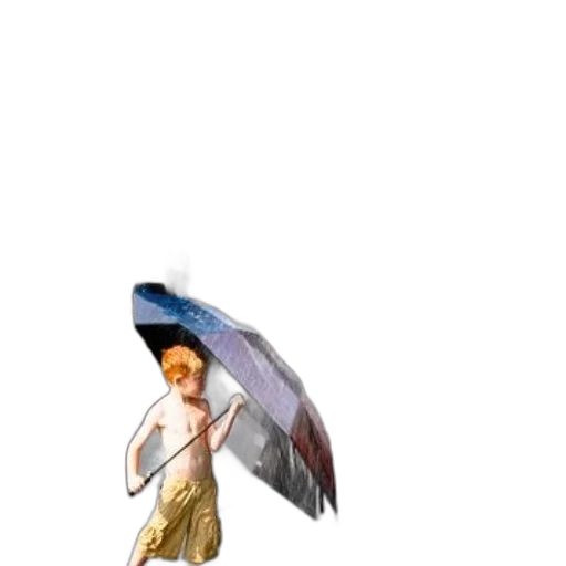 umbrella, staff, weapon, hat, concept art, pixel art, fantasy art, watercolor transparent PNG cut-out