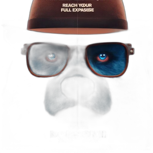 hat, face, mask, concept art, photorealistic, comic book art, poster, dobson transparent PNG cut-out