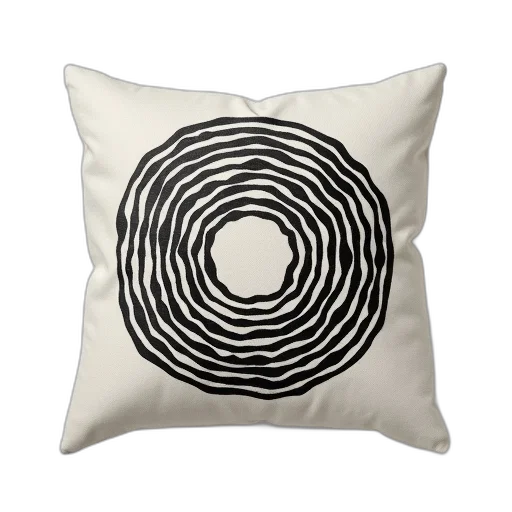 hair, monochrome, white, pillow, black, abstract, design, resembling transparent PNG cut-out
