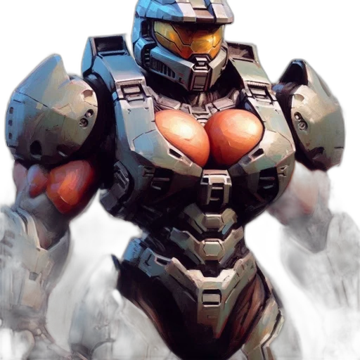 robot, weapon, concept art, 3d render, comic book art, photorealistic, armored, figure transparent PNG cut-out