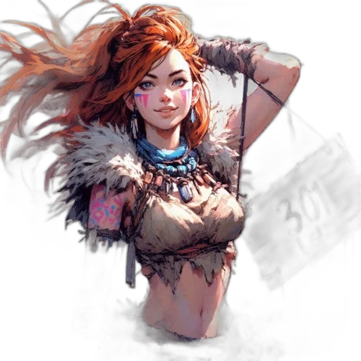 staff, face, jewelry, weapon transparent PNG cut-out