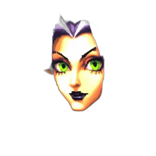 face, staff, mask, crown, pixel art, 3d render, concept art, fantasy art transparent PNG cut-out