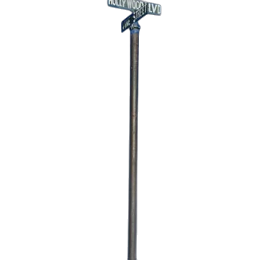 staff, sword, weapon, umbrella, 3d render, concept art, street, sign transparent PNG cut-out