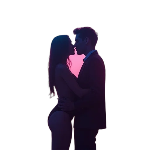jacket, mask, dress, pixel art, concept art, 3d render, photorealistic, neon lights transparent PNG cut-out