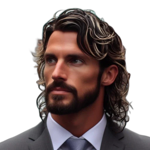 hair, face, staff, crown, photorealistic, 3d render, fantasy art, concept art transparent PNG cut-out