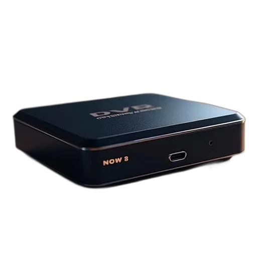 3d render, mini, dvb, box transparent PNG cut-out