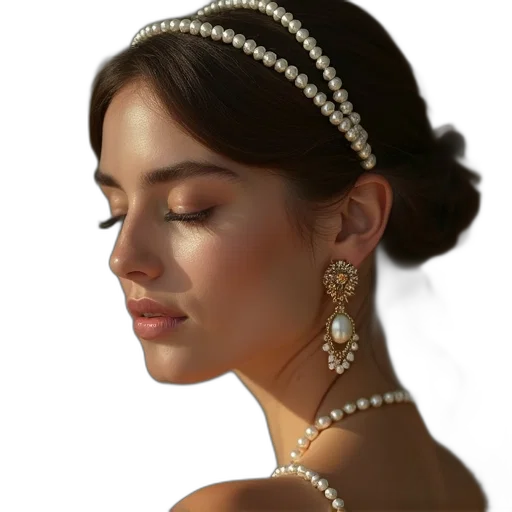 jewelry, crown, photorealistic, oil painting, fantasy art, concept art, golden, tia transparent PNG cut-out