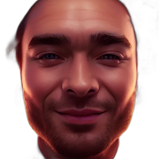 face, mask, creature, staff transparent PNG cut-out