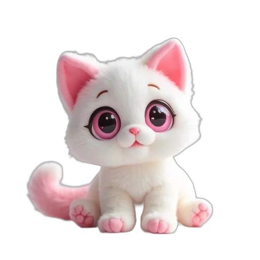creature, animal, staff, 3d render, photorealistic, concept art, fantasy art, plush transparent PNG cut-out