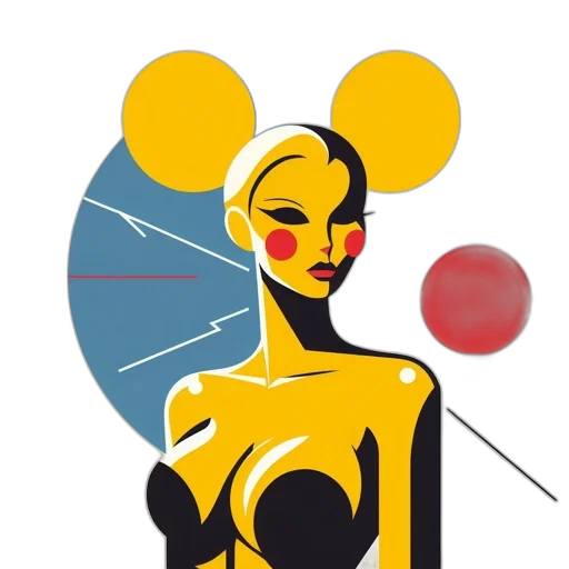 mask, jewelry, staff, cartoon, concept art, comic book art, pixel art, golden transparent PNG cut-out