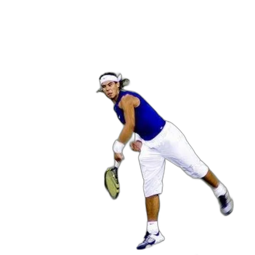staff, tennis, player, blue transparent PNG cut-out