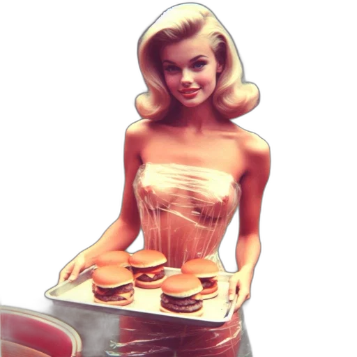food, dress, robot, concept art, photorealistic, 3d render, comic book art, outdoor transparent PNG cut-out