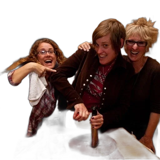 staff, sword, weapon, three, women, kitchen, one, them transparent PNG cut-out