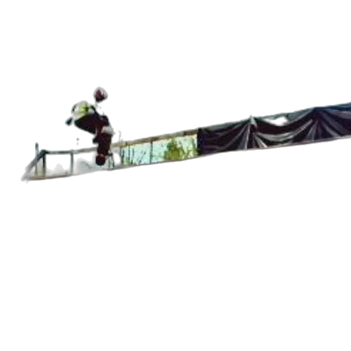 staff, skateboarder, performs, impressive, trick, metal, ramp, showcasing transparent PNG cut-out