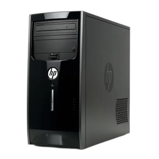 robot, 3d render, sleek, modern, desktop, computer, black, exterior transparent PNG cut-out