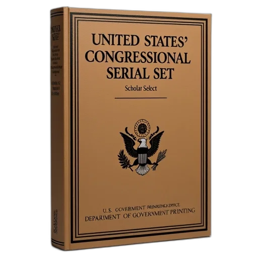 book, cover, title, united, states, congressional, serial, set transparent PNG cut-out