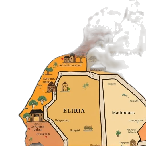 concept art, earth tones, where, algeria, morocco, located, world, map transparent PNG cut-out