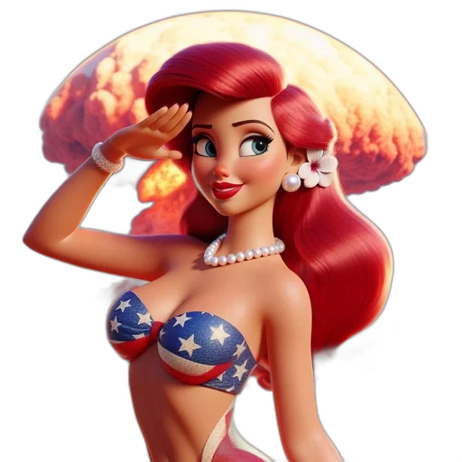 crown, dress, hat, cartoon, comic book art, concept art, fantasy art, fire transparent PNG cut-out