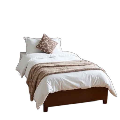 furniture, 3d render, photorealistic, earth tones, monochrome, small, neatly, made transparent PNG cut-out