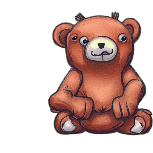 animal, creature, concept art, watercolor transparent PNG cut-out