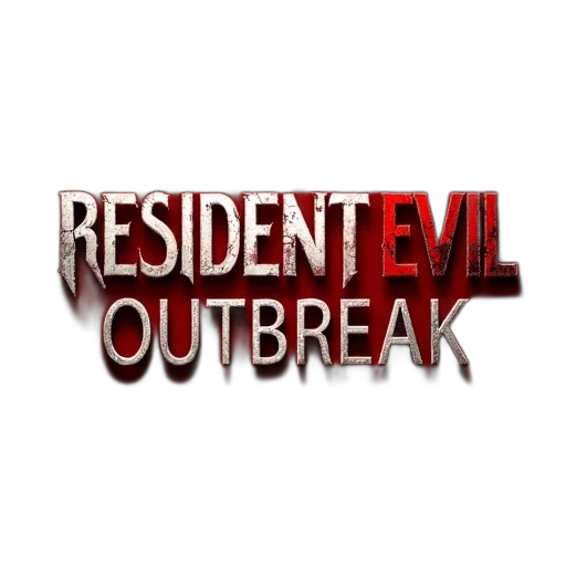second, image, close-up, title, resident, evil, outbreak, word transparent PNG cut-out