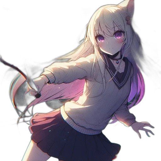 staff, weapon, creature, sword, anime, fantasy art, pixel art, concept art transparent PNG cut-out