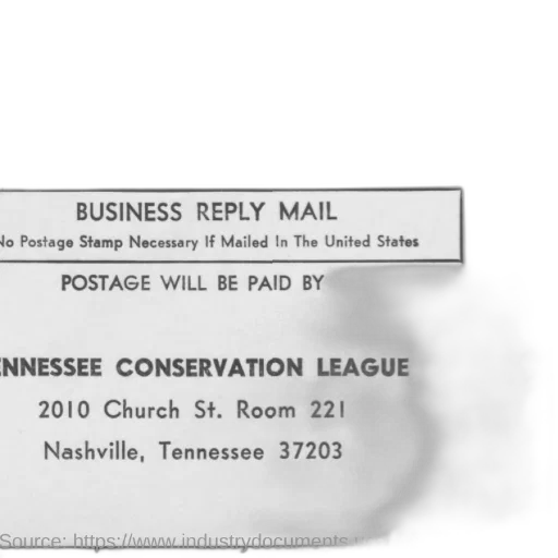 business, reply, mail, envelope, tennessee, conservation, league, address transparent PNG cut-out