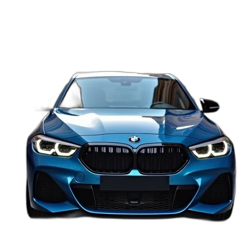 car, weapon, animal, photorealistic, 3d render, concept art, blue, bmw transparent PNG cut-out