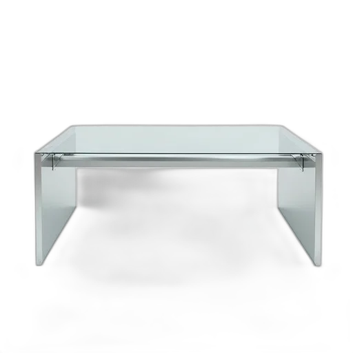 furniture, jewelry, 3d render, sleek, modern, glass, table, glossy transparent PNG cut-out