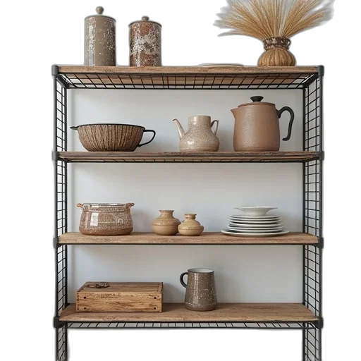 furniture, 3d render, earth tones, monochrome transparent PNG cut-out